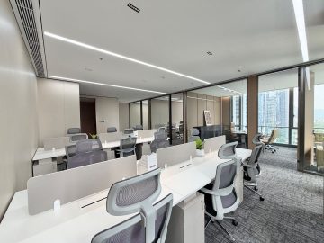前海230㎡办公户型｜前海人寿大厦(华润前海大厦T1栋) · 精装