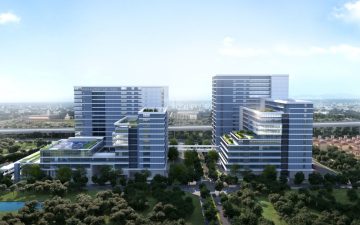 新桥东先进制造产业园实景图