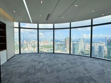 皇庭中心378㎡在租办公室｜高层精装
