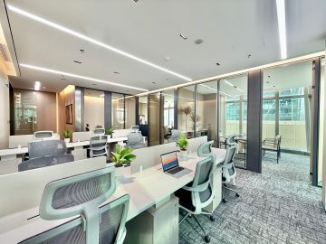 福田中心区180㎡办公户型｜皇岗商务中心 · 精装