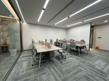 皇庭中心｜245㎡精装办公室出租 · 福田中心区