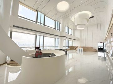 车公庙864㎡办公户型｜博今国际大厦 · 豪装