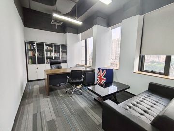 国人通信大厦｜287㎡精装办公室出租 · 科技园