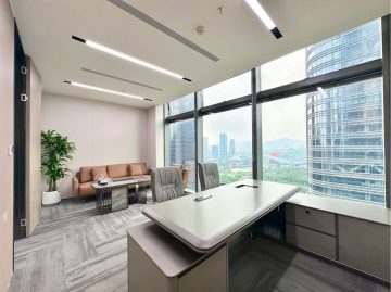 福田中心区557㎡办公户型｜皇庭中心 · 精装