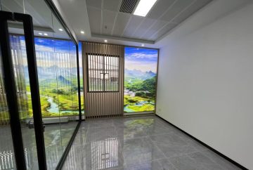 深圳笋岗办公空间｜多彩城大厦258㎡精装户型