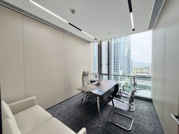前海230㎡办公户型｜前海人寿大厦(华润前海大厦T1栋) · 精装