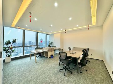 科技园1288㎡办公户型｜深圳湾科技生态园 · 豪装