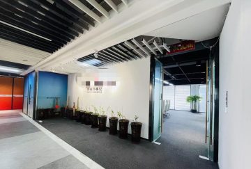 深圳福田保税区办公空间｜深福保盈福大厦500㎡精装户型