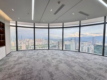 福田中心区658㎡办公户型｜皇庭中心 · 精装