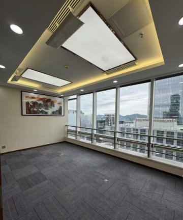 深圳福田中心区办公空间｜财富大厦191.15㎡精装户型