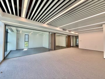 香蜜湖176㎡办公户型｜岭南大厦 · 豪装