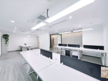 南头135.95㎡办公户型｜莲花广场 · 精装