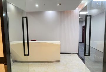 深圳车公庙办公空间｜天展大厦348㎡精装户型