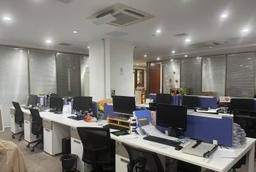 深圳车公庙办公空间｜云松大厦428㎡精装户型