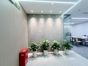 福田中心区183㎡办公户型｜港中旅大厦 · 精装