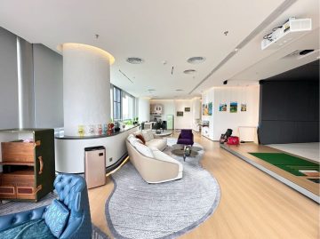 博今国际大厦｜238㎡豪装办公室出租 · 车公庙