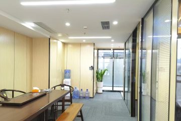 深圳车公庙办公空间｜创建大厦160㎡精装户型