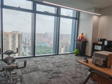 宝安中心区168.68㎡办公户型｜海纳科技大厦 · 精装
