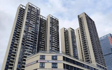 龙湖天玺商务中心实景图