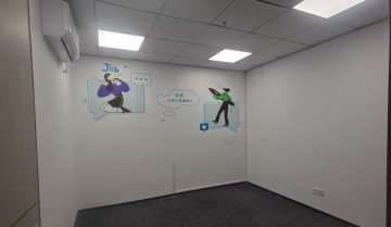 深圳车公庙办公空间｜天济大厦288㎡精装户型