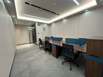 福田卓越时代广场90㎡在租办公室｜高层精装
