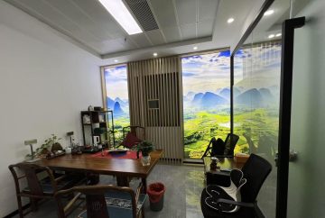 深圳笋岗办公空间｜多彩城大厦118㎡精装户型