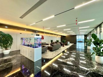 科技园1288㎡办公户型｜深圳湾科技生态园 · 豪装