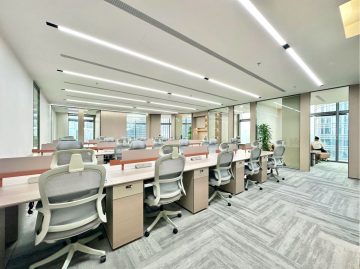 福田中心区557㎡办公户型｜皇庭中心 · 精装