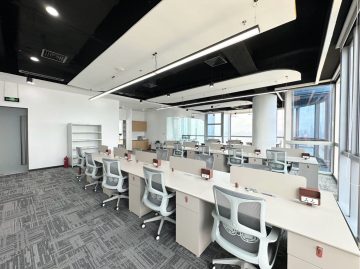 车公庙864㎡办公户型｜博今国际大厦 · 豪装