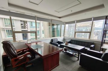 深圳车公庙办公空间｜大庆大厦173㎡精装户型