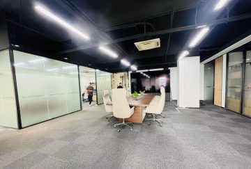 深圳福田保税区办公空间｜深福保盈福大厦500㎡精装户型