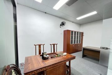 深圳福田保税区办公空间｜万利工业大厦127㎡精装户型