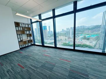 香蜜湖308㎡办公户型｜恒邦置地大厦 · 精装