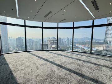 福田中心区466㎡办公户型｜皇庭中心 · 精装