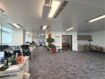 恒明珠金融大厦｜850㎡豪装办公室出租 · 新安