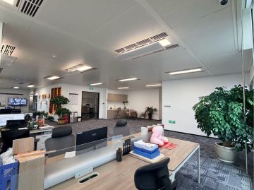 恒明珠金融大厦｜850㎡豪装办公室出租 · 新安