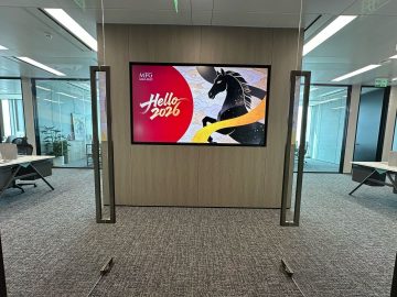 联想后海中心355㎡在租办公室｜高层精装