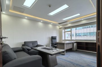 深圳车公庙办公空间｜英龙展业大厦(写字楼)256㎡精装户型