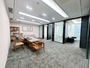 中洲控股中心｜238㎡精装办公室出租 · 南山中心区