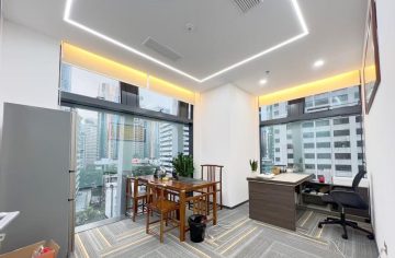 深圳东门办公空间｜兆鑫汇金广场A栋379㎡精装户型