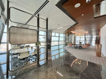 恒明珠金融大厦920㎡在租办公室｜高层精装