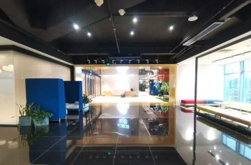 深圳宝安中心区办公空间｜前海卓越宝中时代广场1300㎡精装户型