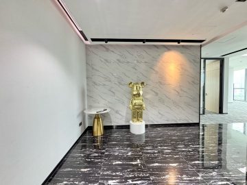 前海222㎡办公户型｜香江金融中心 · 精装