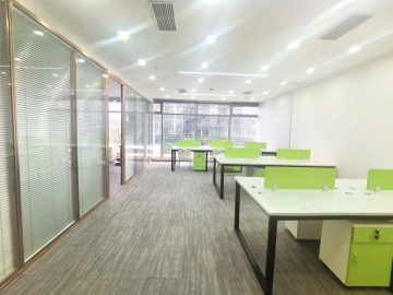 南山中心区198㎡办公户型｜天利中央广场 · 精装