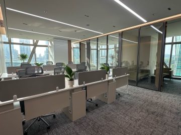 皇岗商务中心｜182㎡精装办公室出租 · 福田中心区