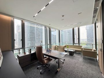 前海230㎡办公户型｜前海人寿大厦(华润前海大厦T1栋) · 精装