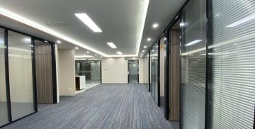 深圳福田中心区办公空间｜新华保险大厦398㎡精装户型