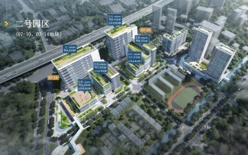 新桥东先进制造产业园实景图