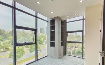 深圳坂田办公空间｜民安大厦1000㎡精装户型