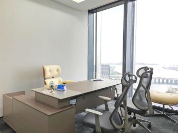 前海鸿荣源中心｜377㎡精装办公室出租 · 前海